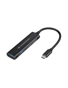 HUBBIES12B hub de interfaz USB 3.2 Gen 1 (3.1 Gen 1) Type-C 5000 Mbit/s Negro 2