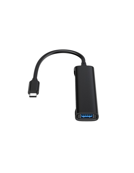HUBBIES12B hub de interfaz USB 3.2 Gen 1 (3.1 Gen 1) Type-C 5000 Mbit/s Negro