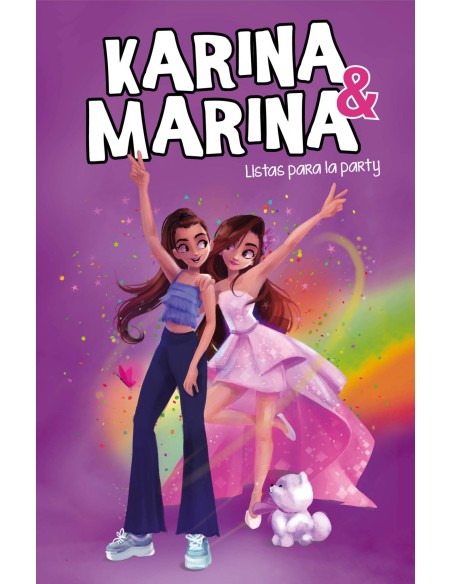 Listas para la party Karina