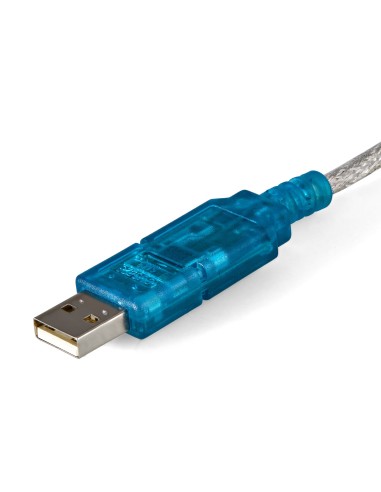 Cable Adaptador 0,9m USB a Puerto Serie Serial RS232 DB9 PC Mac Linux