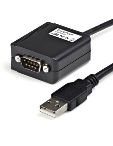 Cable 1,8m USB a Puerto Serie Serial RS422 y 485 DB9 con Retención Puerto COM