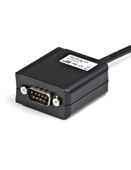 Cable 1,8m USB a Puerto Serie Serial RS422 y 485 DB9 con Retención Puerto COM