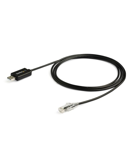 Cable de 1,8m Rollover para Consola Cisco - USB a RJ45