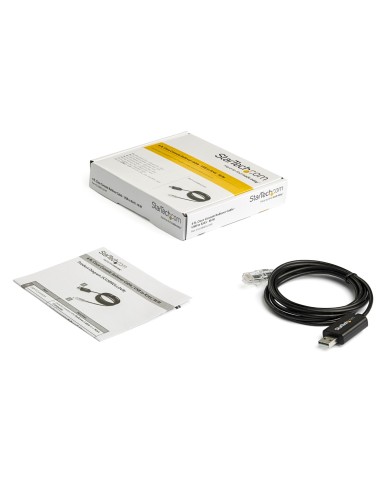 Cable de 1,8m Rollover para Consola Cisco - USB a RJ45