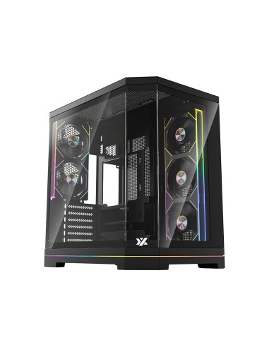X-CS-NEUTRONX-B carcasa de ordenador Negro
