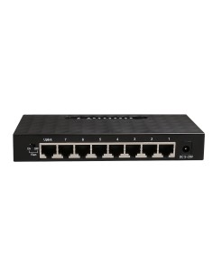 GES8000 No administrado Gigabit Ethernet (10/100/1000) Negro 2