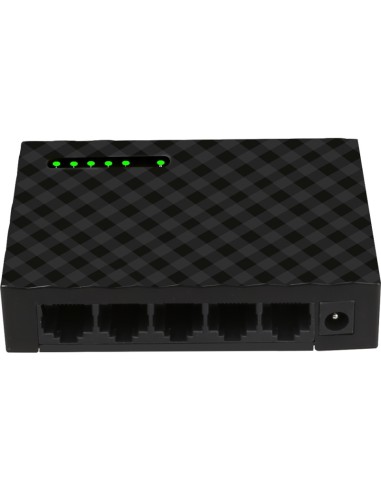GES5000 No administrado Gigabit Ethernet (10/100/1000) Negro