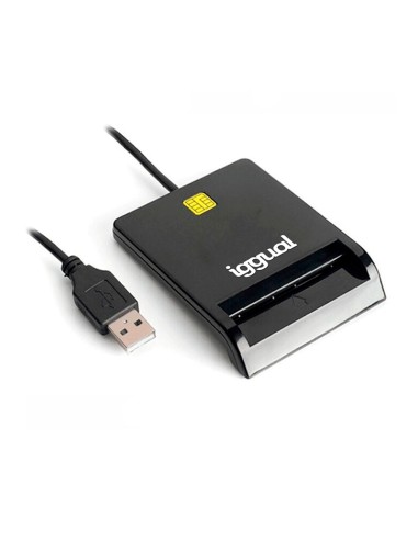 IGG316740 lector de tarjeta magnética Negro USB