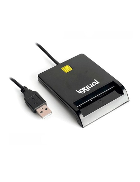 IGG316740 lector de tarjeta magnética Negro USB