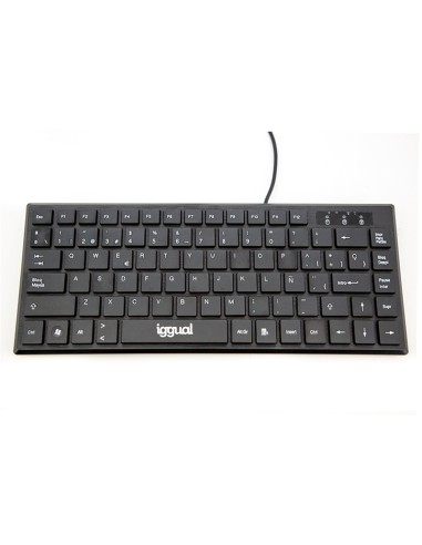 Teclado USB compacto TKL Slim TKL-USB negro