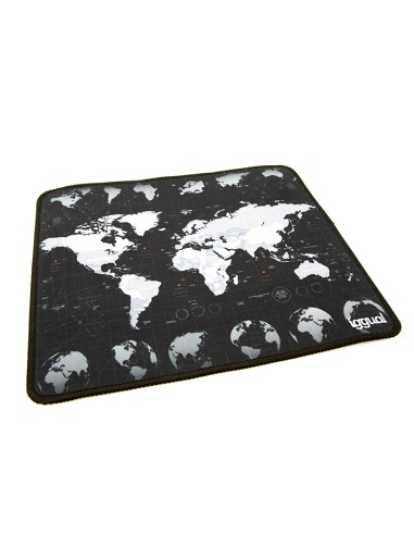 Alfombrilla mapamundi ratón 30x25 cm