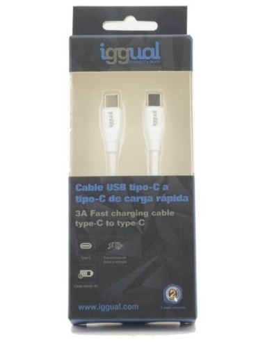 Cable USB-C/USB-C 100 cm blanco Q3.0 3A