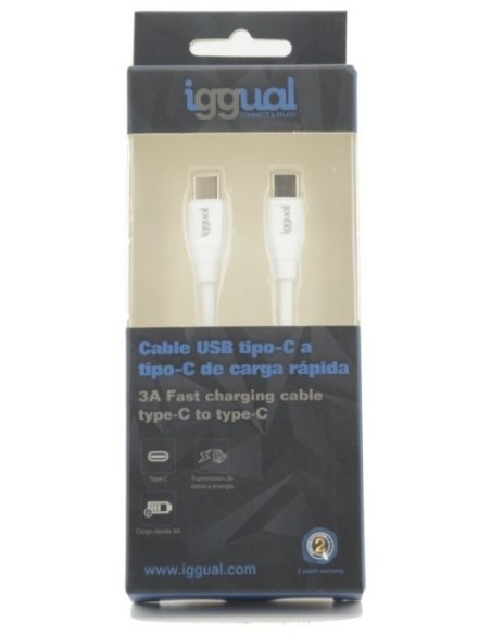 Cable USB-C/USB-C 100 cm blanco Q3.0 3A