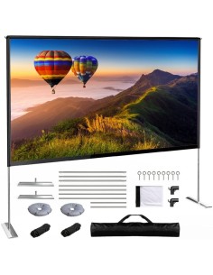 Pantalla exterior portable 100" 221x124 cm 2