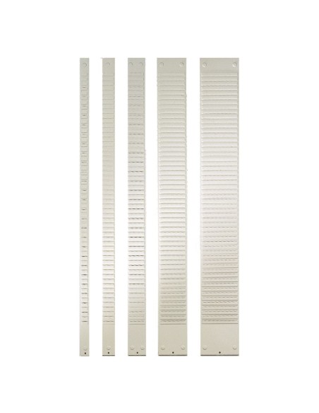 Bandas de fichas T, metal ranuras 54 Indice 3