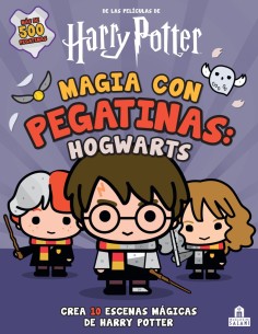 Magia con pegatinas Hogwarts