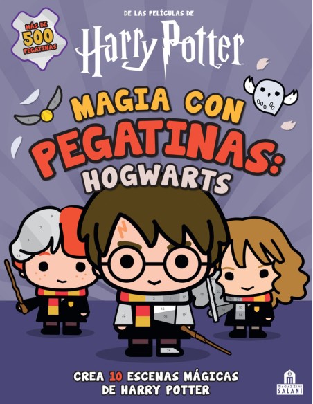 Magia con pegatinas Hogwarts