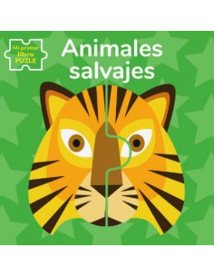 ANIMALES SALVAJES MI PRIMER LIBRO PUZLE VVKIDS
