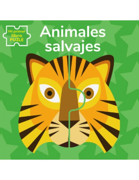 ANIMALES SALVAJES MI PRIMER LIBRO PUZLE VVKIDS