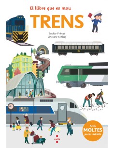 El llibre que es mou Trens