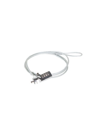 Secure 4D cable antirrobo Plata 1,5 m