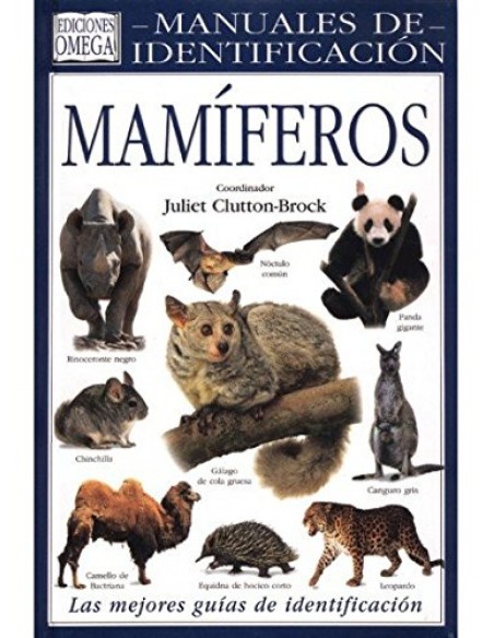 MAMIFEROS MANUAL DE IDENTIFICACION