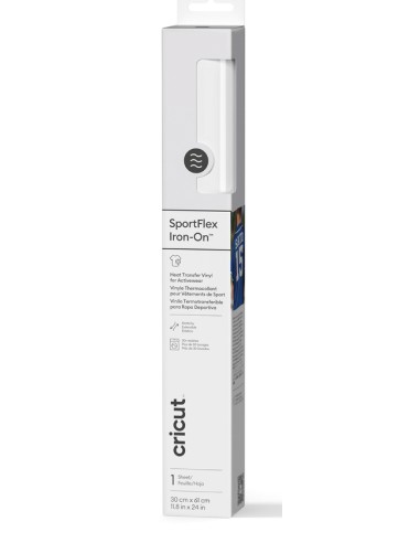 SportFlex Iron-On Permanente Blanco