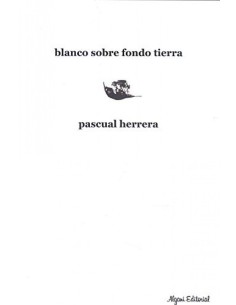 Blanco sobre fondo tierra