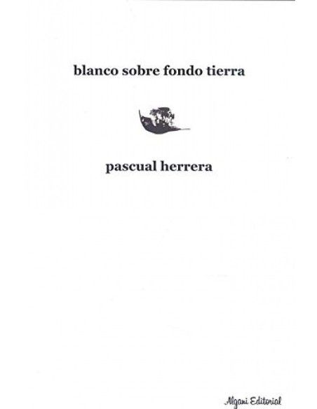 Blanco sobre fondo tierra