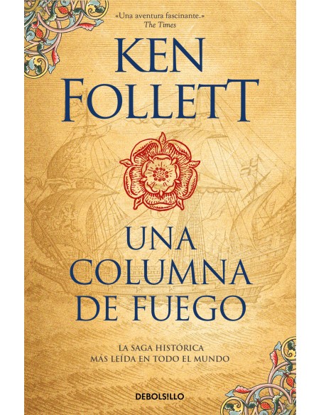 Una columna de fuego Saga Los pilares de la Tierra 3