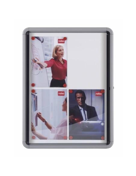 Vitrina Interior Fondo Metal 4 Hojas