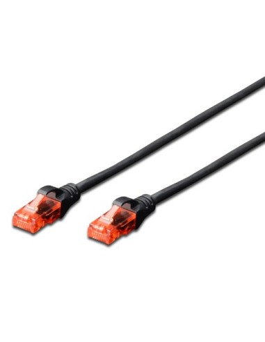 IM1014 cable de red Negro 2 m Cat6 U/UTP (UTP)