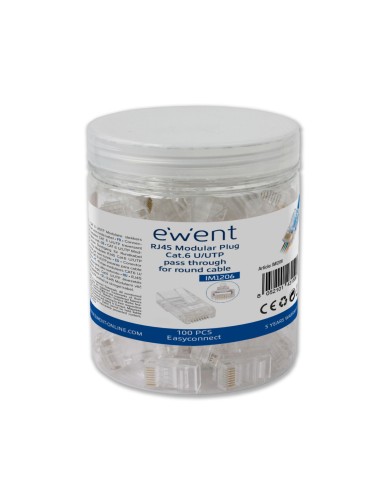 IM1206 conector RJ-45 Transparente