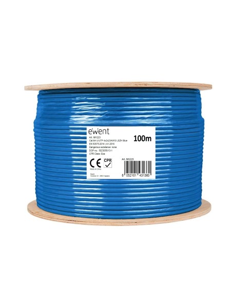 IM1223 cable de red Azul 100 m Cat6a U/UTP (UTP)