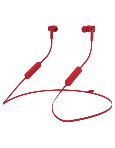 AKEN Auriculares Dentro de oído, Banda para cuello Bluetooth Rojo