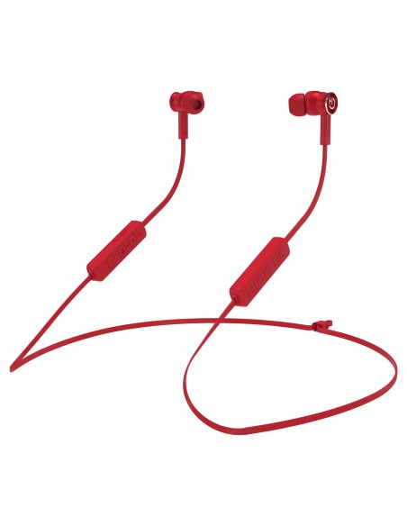AKEN Auriculares Dentro de oído, Banda para cuello Bluetooth Rojo
