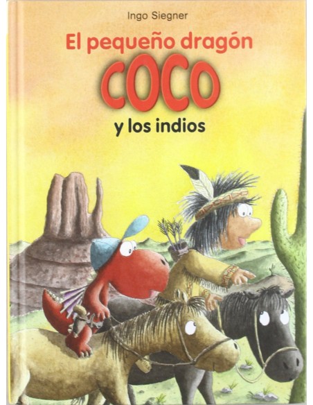 10El pequeno dragon Coco y los indios