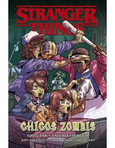 Stranger Things chicos zombies