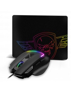 PRO-M3 RGB ratón Juego mano derecha USB tipo A Óptico 7200 DPI