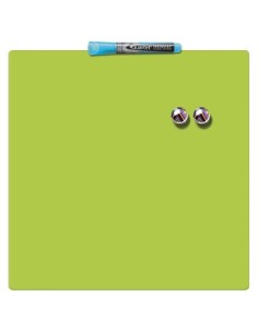 Pizarra hogar magnética 360x360mm verde