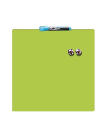 Pizarra hogar magnética 360x360mm verde