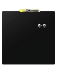 Pizarra hogar magnética 360x360mm negra