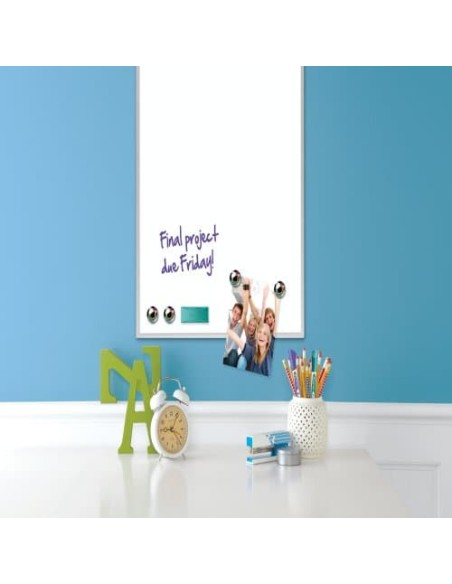 Pack - Pizarra magnética 585x430mm + Accesorios
