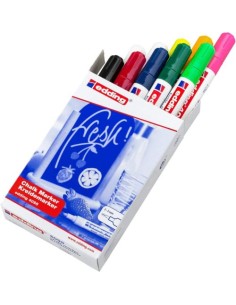 Estuche 10 rotulador edding 4095 marcador tiza liquida colores surtidos