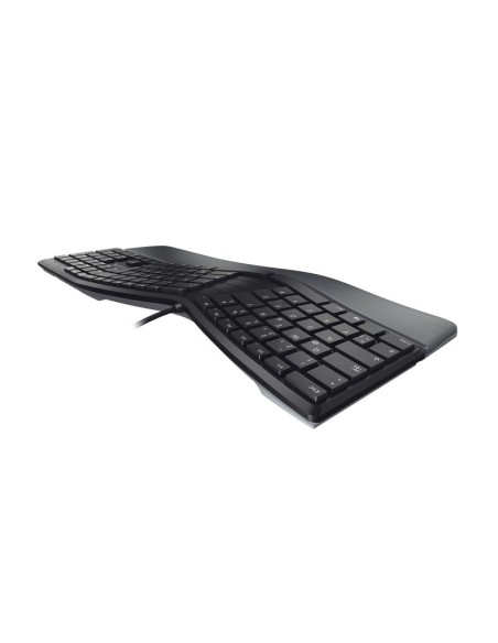 KC 4500 ERGO teclado USB QWERTY Español Negro KC 4500 ERGO teclado USB QWERTY Español Negro