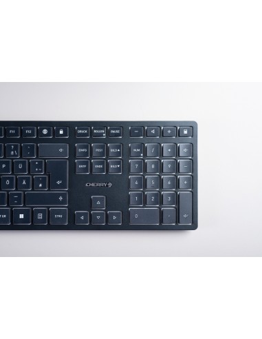 KW 9100 SLIM teclado RF Wireless + Bluetooth QWERTY Español Negro