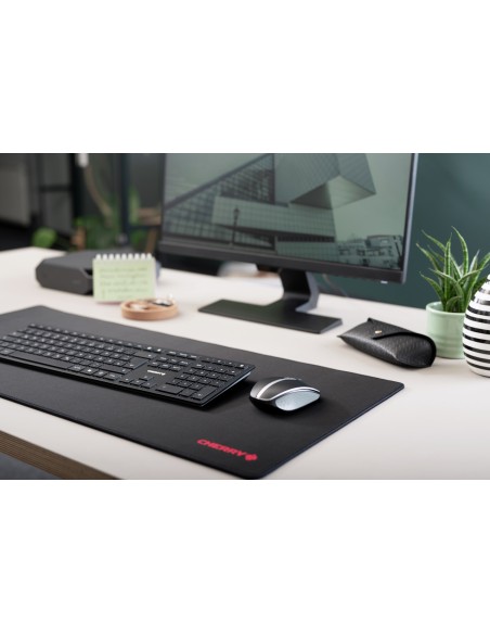 KW 9100 SLIM teclado RF Wireless + Bluetooth QWERTY Español Negro KW 9100 SLIM teclado RF Wireless + Bluetooth QWERTY Español Negro