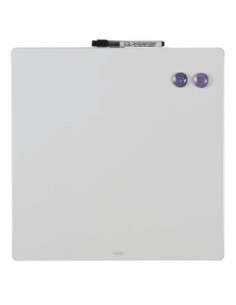 Pizarra hogar magnética 360x360mm blanca