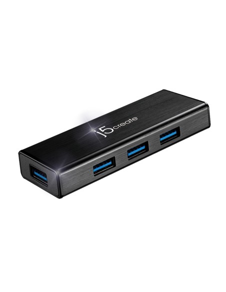 JUH340-N Mini HUB USB 3.0 de 4 puertos - UE/RU