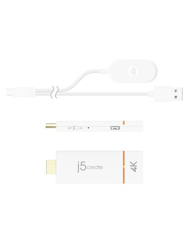JVAW76-N Adaptador de pantalla inalámbrico ScreenCast 4K HDMI